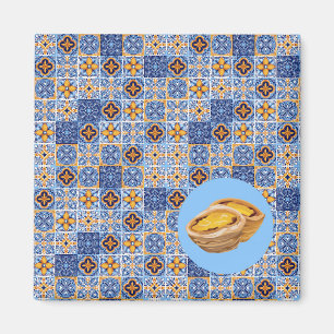 Imã Azulejos e Pastéis de Portugal