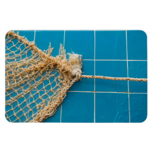 Ímã Azulejos Náuticos de Nó e Piscina