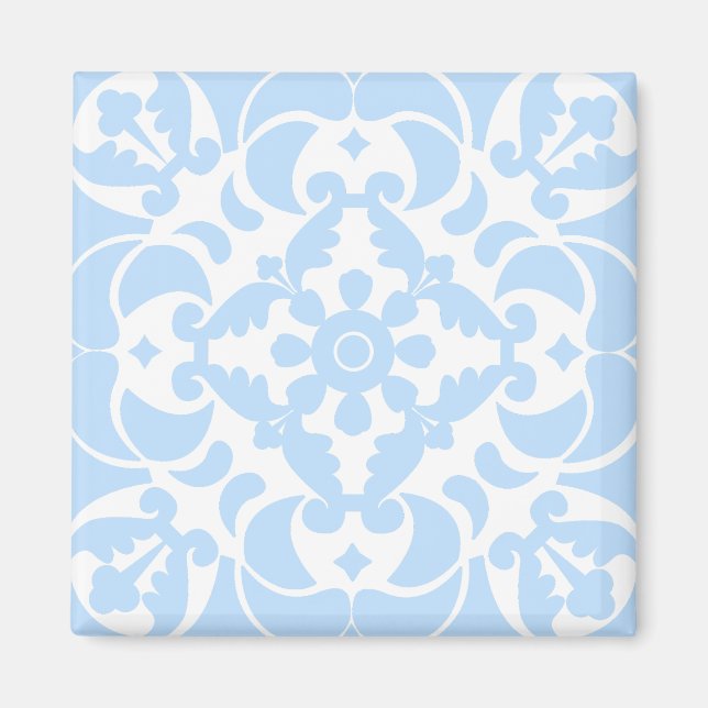 Imã Azulejos portugueses no Mediterrâneo (Frente)