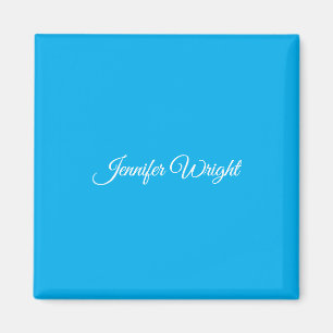 Imã Azure azul moderno e comum caligrafia