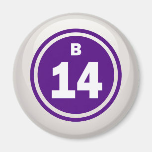 IMÃ B-14- BOLA DO BINGO