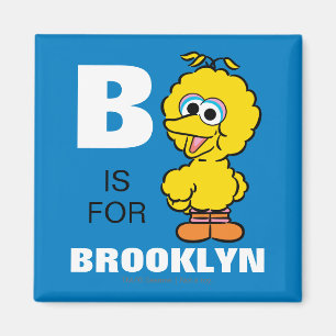 Imã B é para o Big Bird   Adicione seu nome