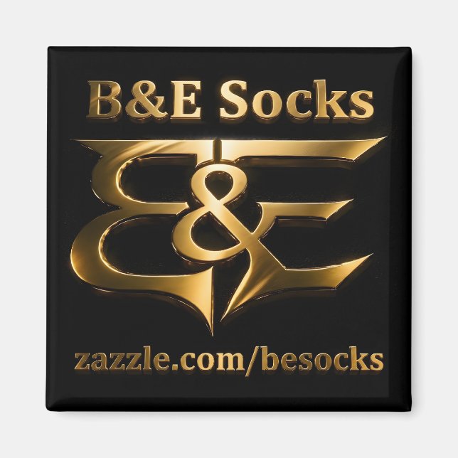 Imã B&E Socks Bold & Elaborate Design 0048173 (Frente)