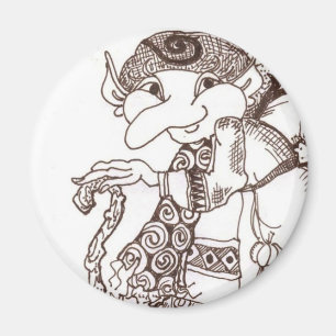 Imã Babá escuro do país das fadas