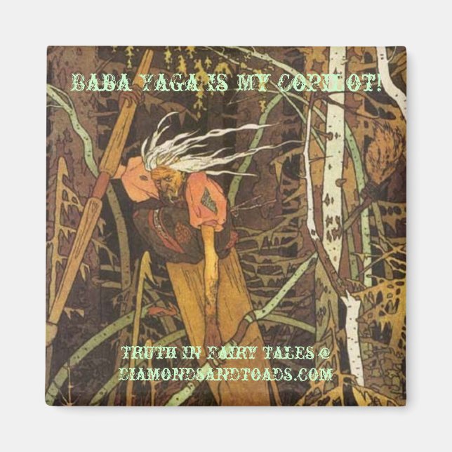 Imã Baba Yaga É Minha Copilot, Verdade Em Fai. (Frente)