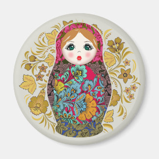 Imã Babushka Russo Ninho Dolls Matrioshka Magnet