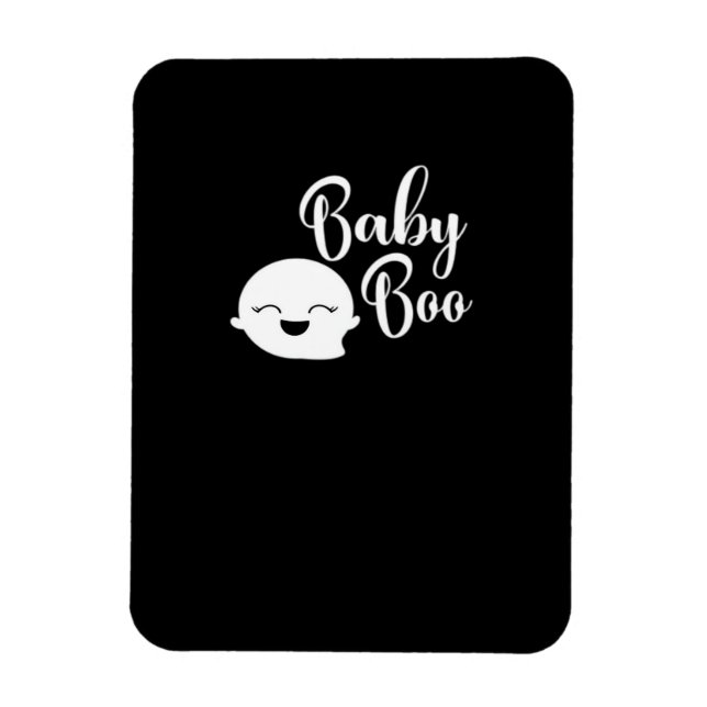Ímã Baby Boo Halloween  (Vertical)
