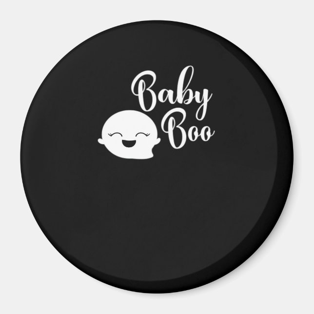 Imã Baby Boo Halloween (Frente)