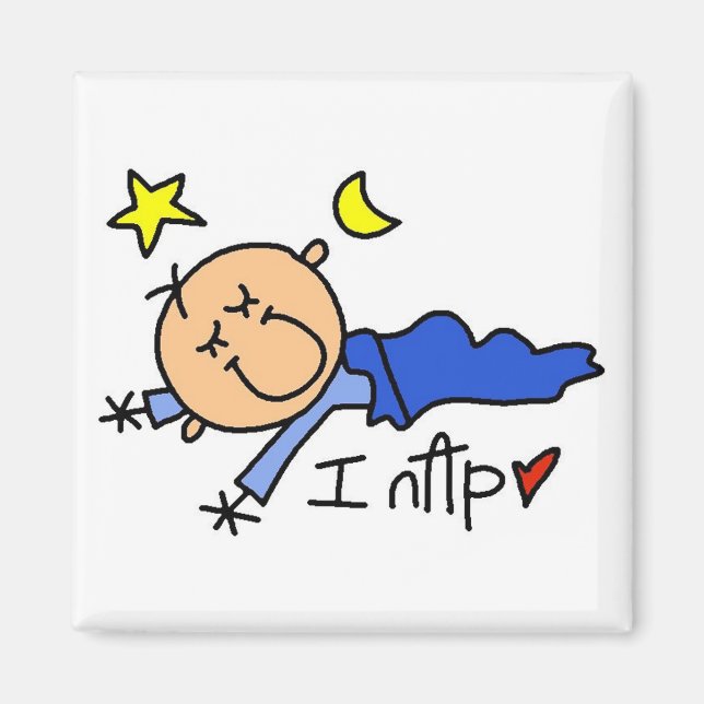 Imã Baby Boy I Nap Magnet (Frente)