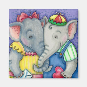 IMÃ BABY ELEFANTS PRIMEIRO AMOR, AMIGOS DO PACHYDERM.