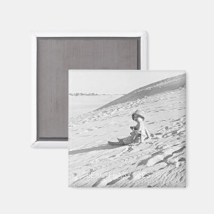 Imã BABY NAME Beach PHOTO Eterno Kids