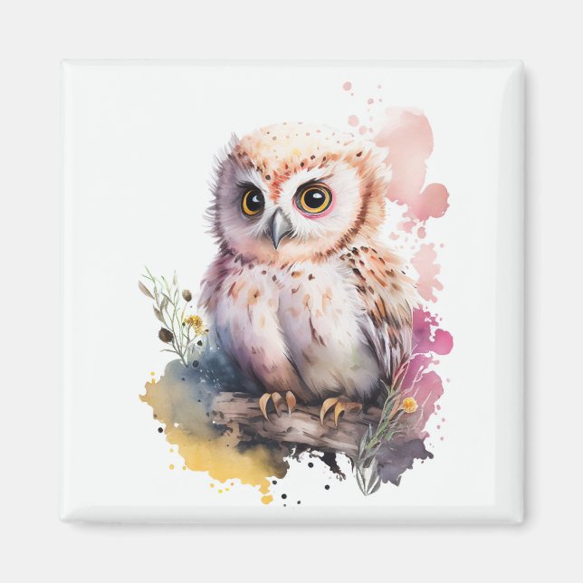 Imã Baby Owl Magnet (Frente)