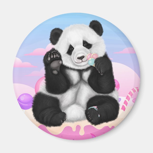Imã Baby Panda Magnet (Frente)