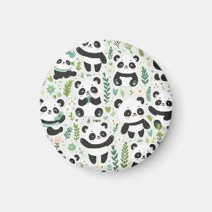 Imã Baby Panda Pattern