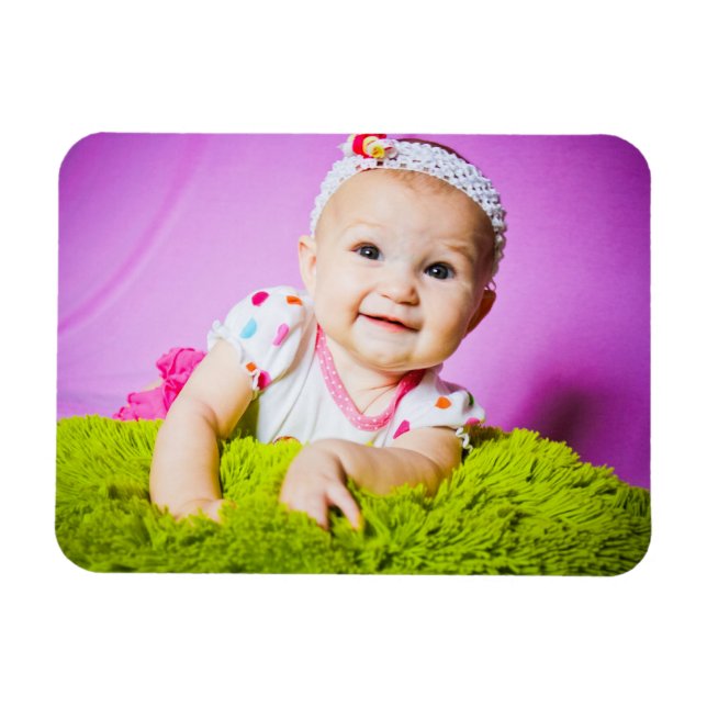 Ímã Baby Photo Magnet (Horizontal)