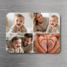 Ímã Baby Photo Picture Collage Instagram Square