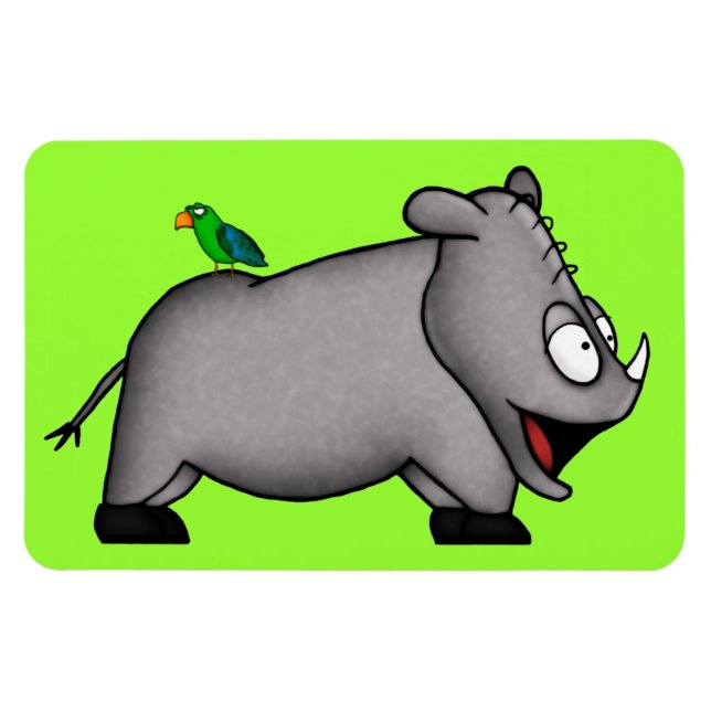 Ímã Baby Rhino (Horizontal)