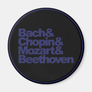 Imã Bach, Chopin e Mozart e Beethoven