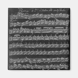 Imã Bach Partita White em Preto