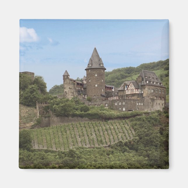 Imã Bacharach, Alemanha, Castelo Stahleck, Palácio (Frente)
