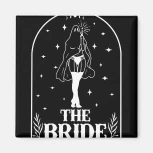 Imã Bachelo de Casamento de Dia das Bruxas Gótico do F