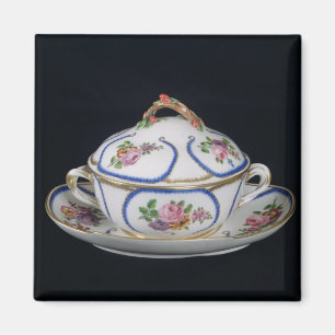 Imã Bacia de Sevres e placa, 1764