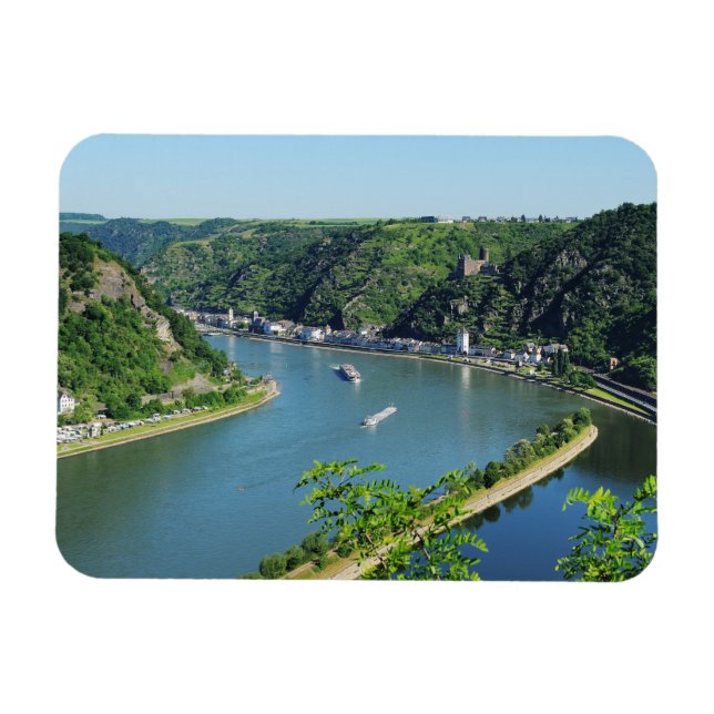 Ímã Bacia do reno a das Loreley (Horizontal)