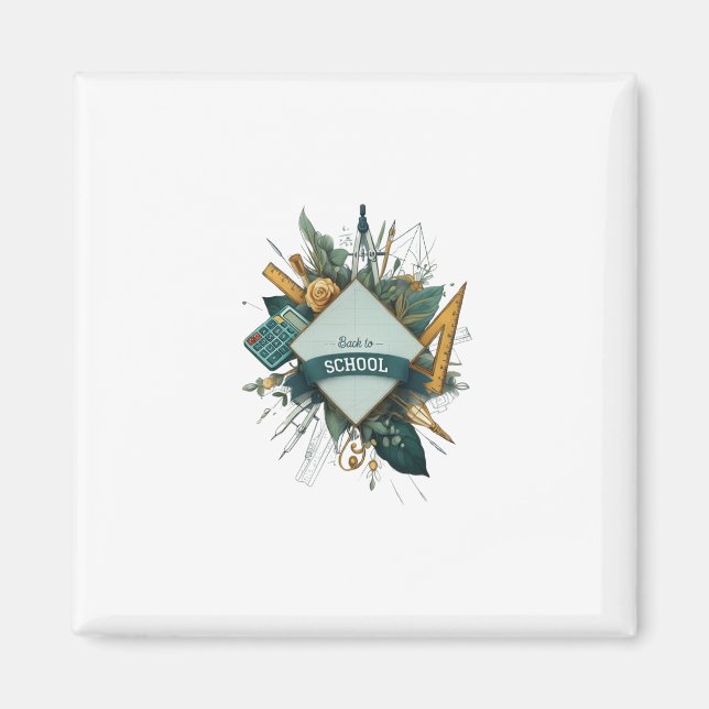 Imã back to school magnet (Frente)