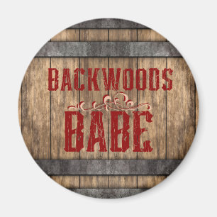 Imã Backwoods Babe Whiskey Keg