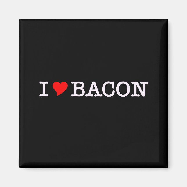 Imã Bacon I Love (Frente)