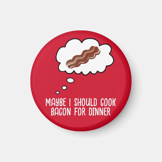 Imã Bacon para Jantar Magnet Frio-Gerador (Frente)