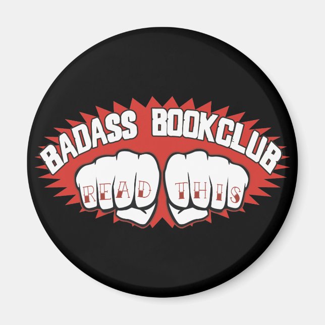 Imã Badass Bookclub (Frente)
