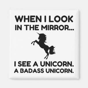 IMÃ BADASS UNICORN