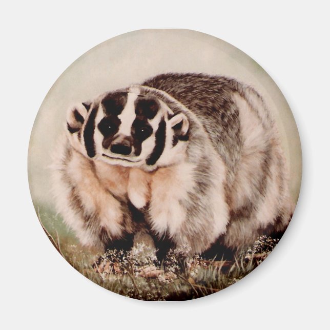 Imã Badger na névoa (Frente)