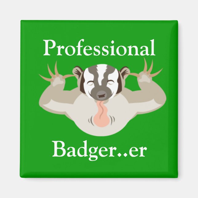 Imã Badger_Professional Badger..er (Frente)
