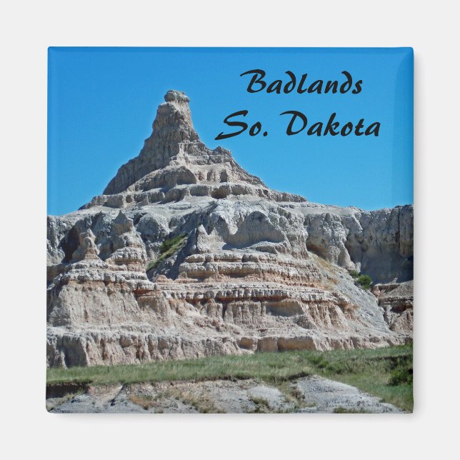 Imã Badlands National Park, Dakota do Sul (Frente)