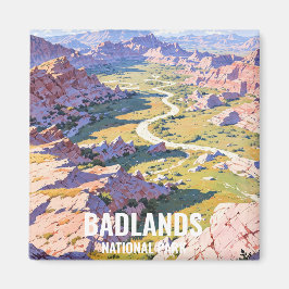 Imã Badlands National Park, EUA