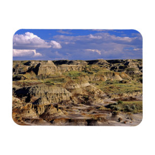 Ímã Badlands no Parque Provincial dos Dinossauros em A