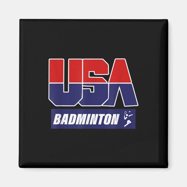 Imã Badminton 2021 EUA  (Frente)