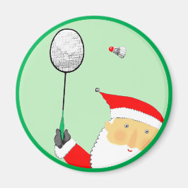 Imã Badminton Christmas Stoffer