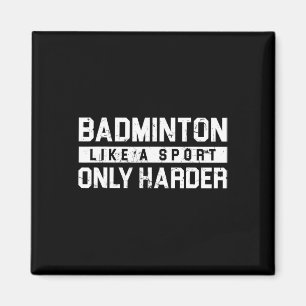 Imã Badminton Como Um Esporte Só Mais Difícil Foi Dese