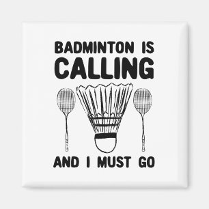 Imã Badminton Está Chamando Badminton De Badminton.
