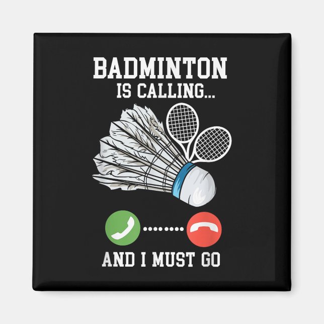 Imã Badminton Está Ligando, Birdie Cote (Frente)
