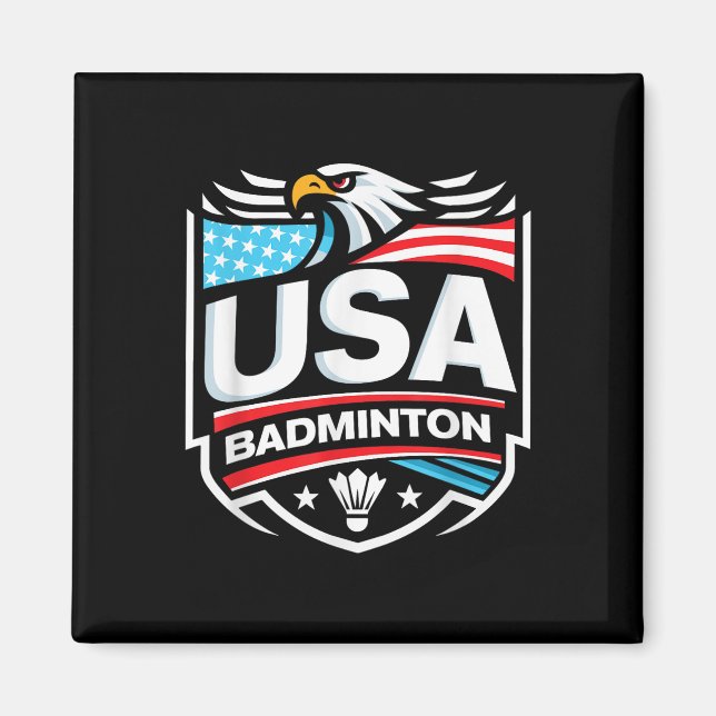 Imã Badminton EUA (Frente)