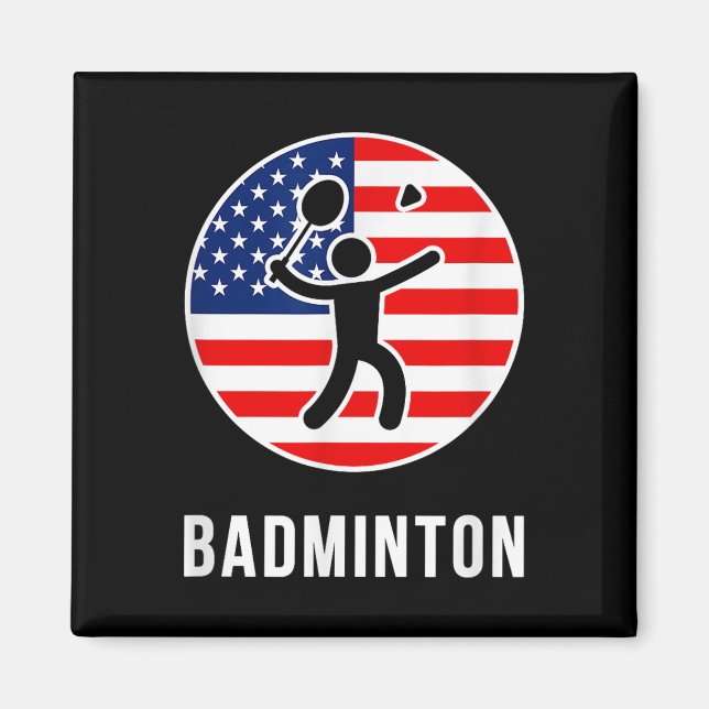 Imã Badminton EUA  (Frente)