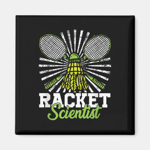 Imã Badminton Gift Shuttle Cientista de Racket Badmint