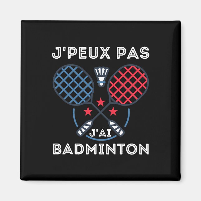 Imã Badminton Jersey (Frente)
