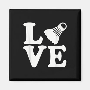Imã Badminton Love