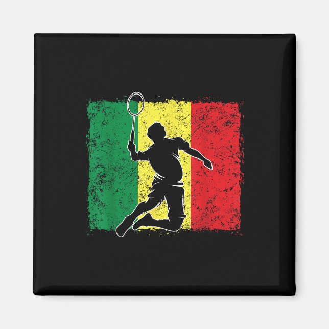Imã Badminton Player Senegal (Frente)