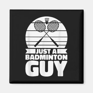 Imã Badminton Shuttle Court Racquet - Apenas Um Badmin